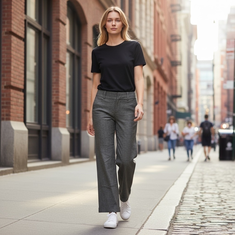 Club Monaco Gray Wool Blend Kathleen Dress Pants